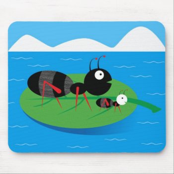 Ant Family Adventures Mouse Pad by whupsadaisy4kids at Zazzle