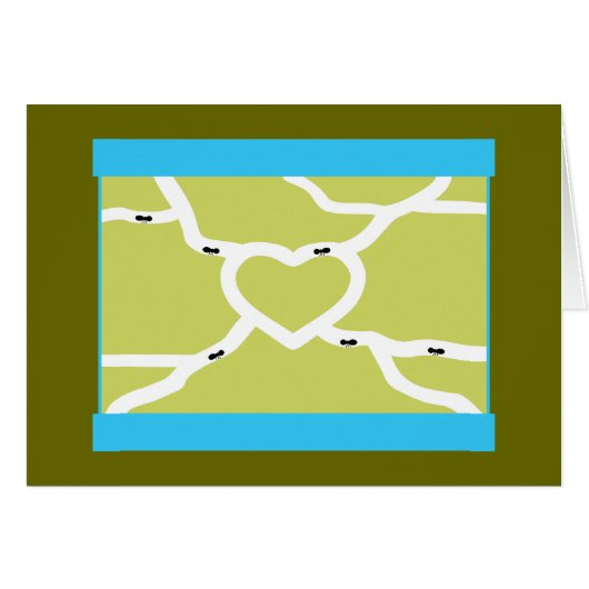 Ant Farm Love Cards (Front Horizontal)