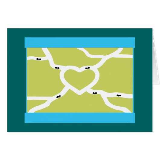 Ant Farm Love Cards (Front Horizontal)