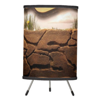 Ant farm tripod lamp