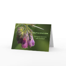 Ant & Flower Motivational Greeting Card