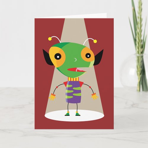 Ant In Spotlight Greeting Cards