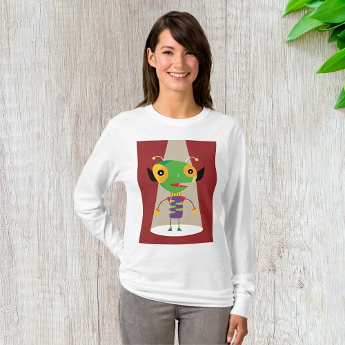 Ant In Spotlight Womens Long_Sleeve T_Shirt