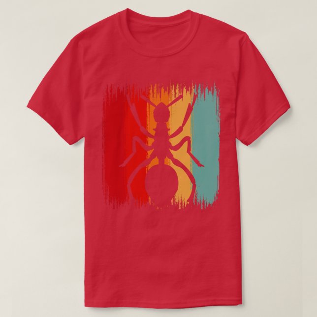Ant Keeping Vintage Ants T-Shirt (Design Front)