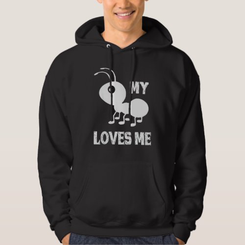 Ant Lovers My Aunt Loves Me Family For Nephew  Ni Hoodie