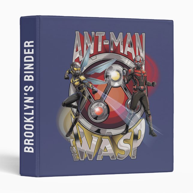 Ant-Man and the Wasp Pym Particle Graphic 3 Ring Binder (Front/Spine)