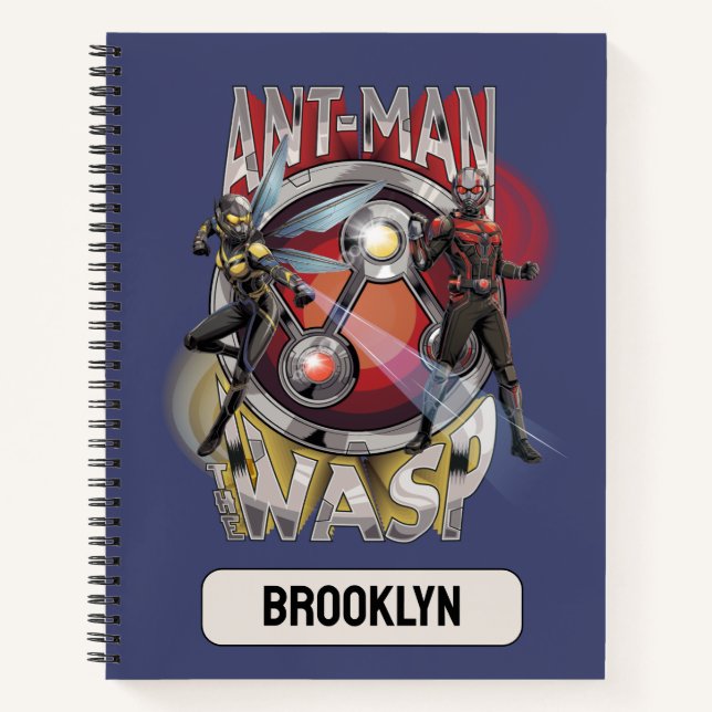 Ant-Man and the Wasp Pym Particle Graphic Notebook (Front)