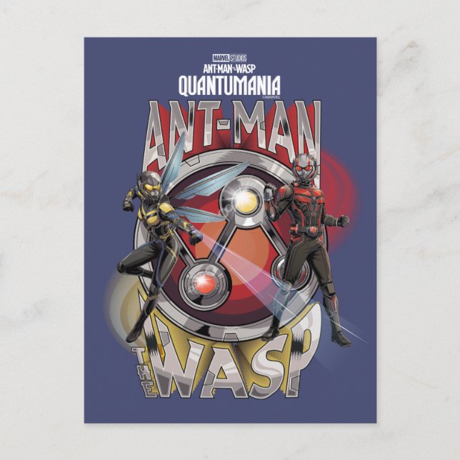 Ant-Man and the Wasp Pym Particle Graphic Postcard (Front)