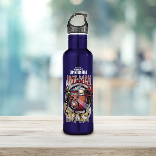 Ant-Man and the Wasp Pym Particle Graphic Stainless Steel Water Bottle (Creator Uploaded)