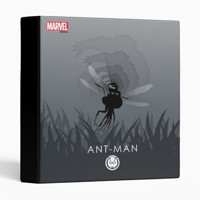 Ant-Man Heroic Silhouette 3 Ring Binder (Front/Spine)