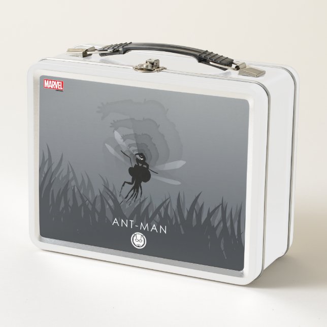 Ant-Man Heroic Silhouette Metal Lunch Box (Front)