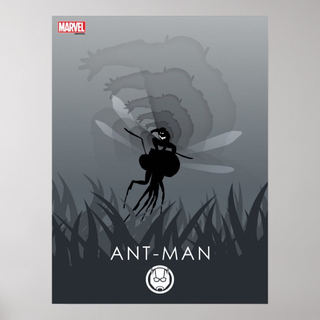 Ant-Man Heroic Silhouette Poster (Front)