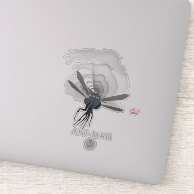 Ant-Man Heroic Silhouette Sticker (Detail)