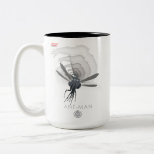 Ant-Man Heroic Silhouette Two-Tone Coffee Mug