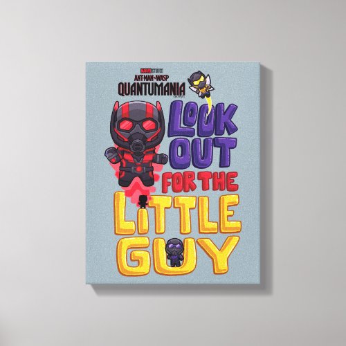Ant_Man Wasp Cassie Look Out for the Little Guy Canvas Print