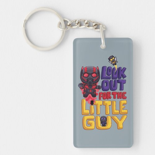 Ant_Man Wasp Cassie Look Out for the Little Guy Keychain