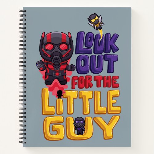 Ant_Man Wasp Cassie Look Out for the Little Guy Notebook