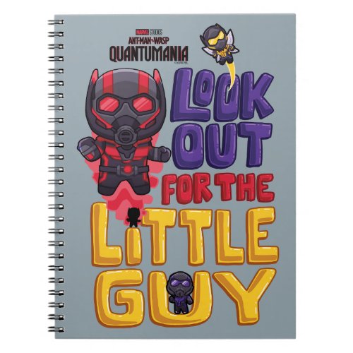 Ant_Man Wasp Cassie Look Out for the Little Guy Notebook