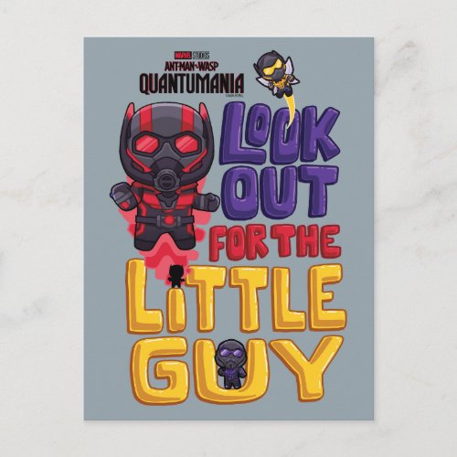 Ant_Man Wasp Cassie Look Out for the Little Guy Postcard