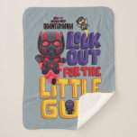 Ant-Man, Wasp, Cassie: Look Out for the Little Guy Sherpa Blanket