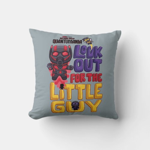 Ant_Man Wasp Cassie Look Out for the Little Guy Throw Pillow