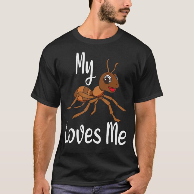 Ant My Aunt Loves me Family for Nephew & Niece T-Shirt (Front)