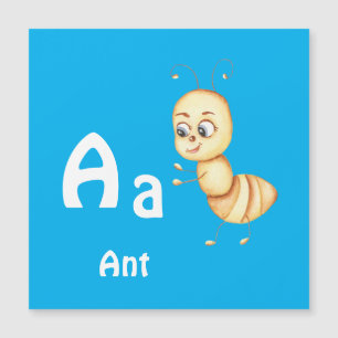 Ant personalize ABC: Letter A - Add Your Name