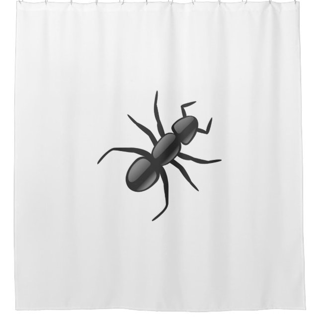 Ant Shower Curtain (Front)
