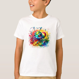 Ant-tastic Adventures: A Rainbow of Fun T-Shirt
