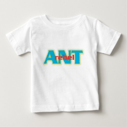 Ant Text Disney Baby T_Shirt