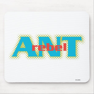 Ant Text Disney Mouse Pad