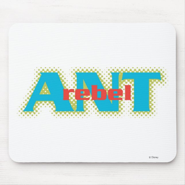 Ant Text Disney Mouse Pad (Front)