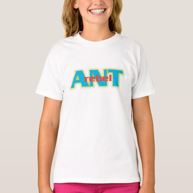Ant Text Disney T-Shirt (Front)