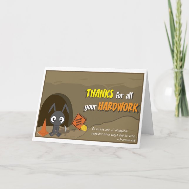 Ant Thank You Card (Front)