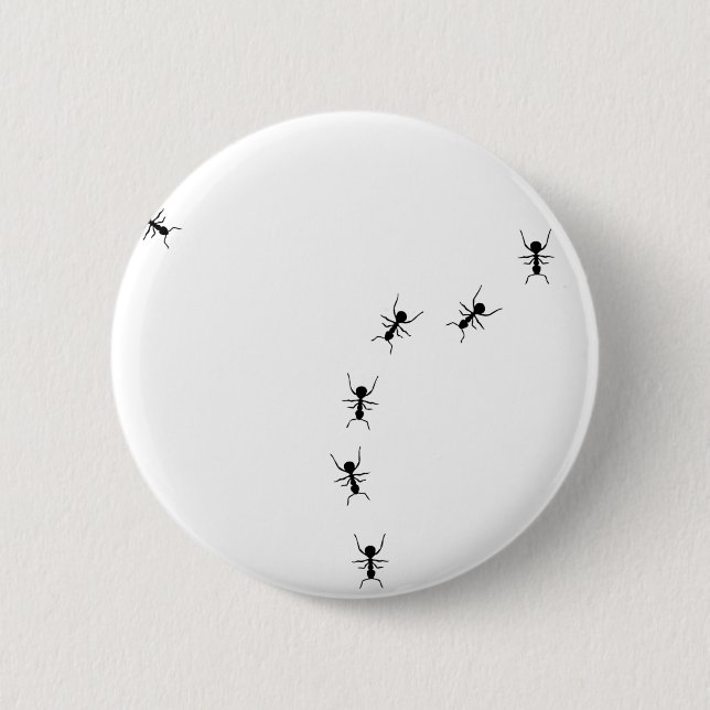 ant trail icon pinback button (Front)