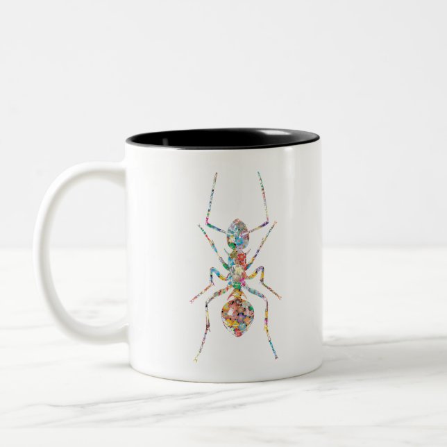 Ant Two-Tone Coffee Mug (Left)