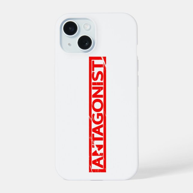 Antagonist Stamp Iphone Case (Back)