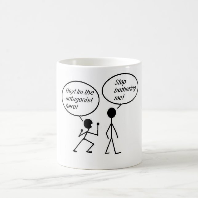 Antagonist Stickmen Coffee Mug (Center)