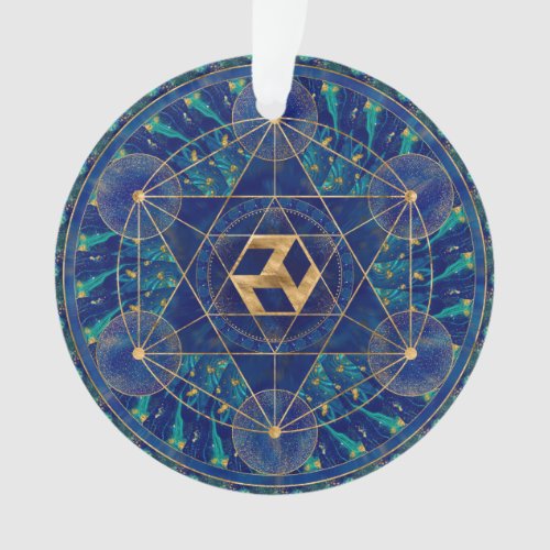 Antahkarana in Sacred Geometry Ornament