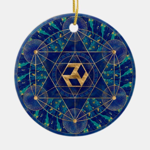 Antahkarana in Sacred Geometry Ornament