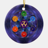 Reiki and Male Antahkarana Ceramic Ornament | Zazzle