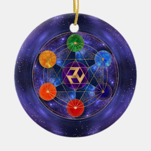 Antahkarana in Sacred Geometry Ornament _ Nebula