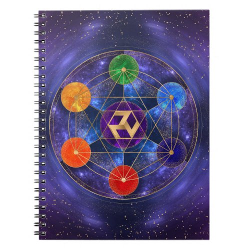 Antahkarana in Sacred Geometry Ornament _ Nebula Notebook