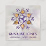 Antahkarana in Sacred Geometry Ornament Square Business Card