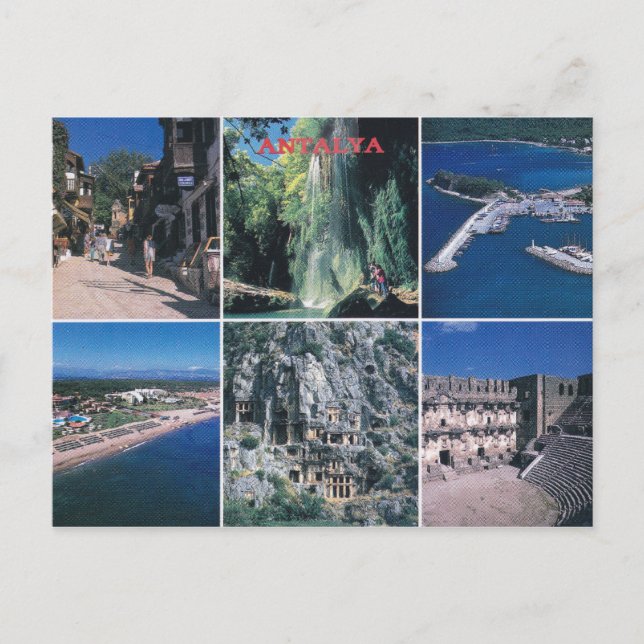 Antalya - Postcard (Front)
