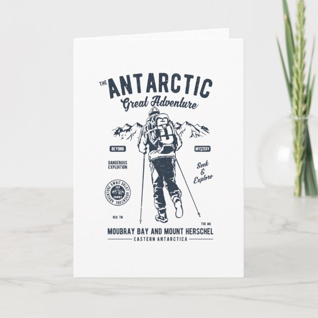 Antarctic Adventure Card (Front)