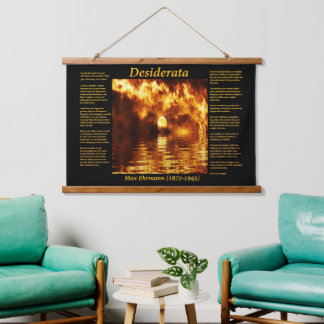Antarctic ocean that is on fire hanging tapestry
