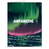 Antarctic Travel Poster (Front)