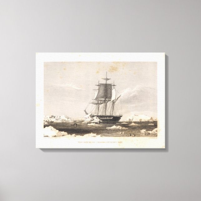 Antarctica 2 canvas print (Front)