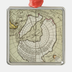 Antarctica 4 metal ornament